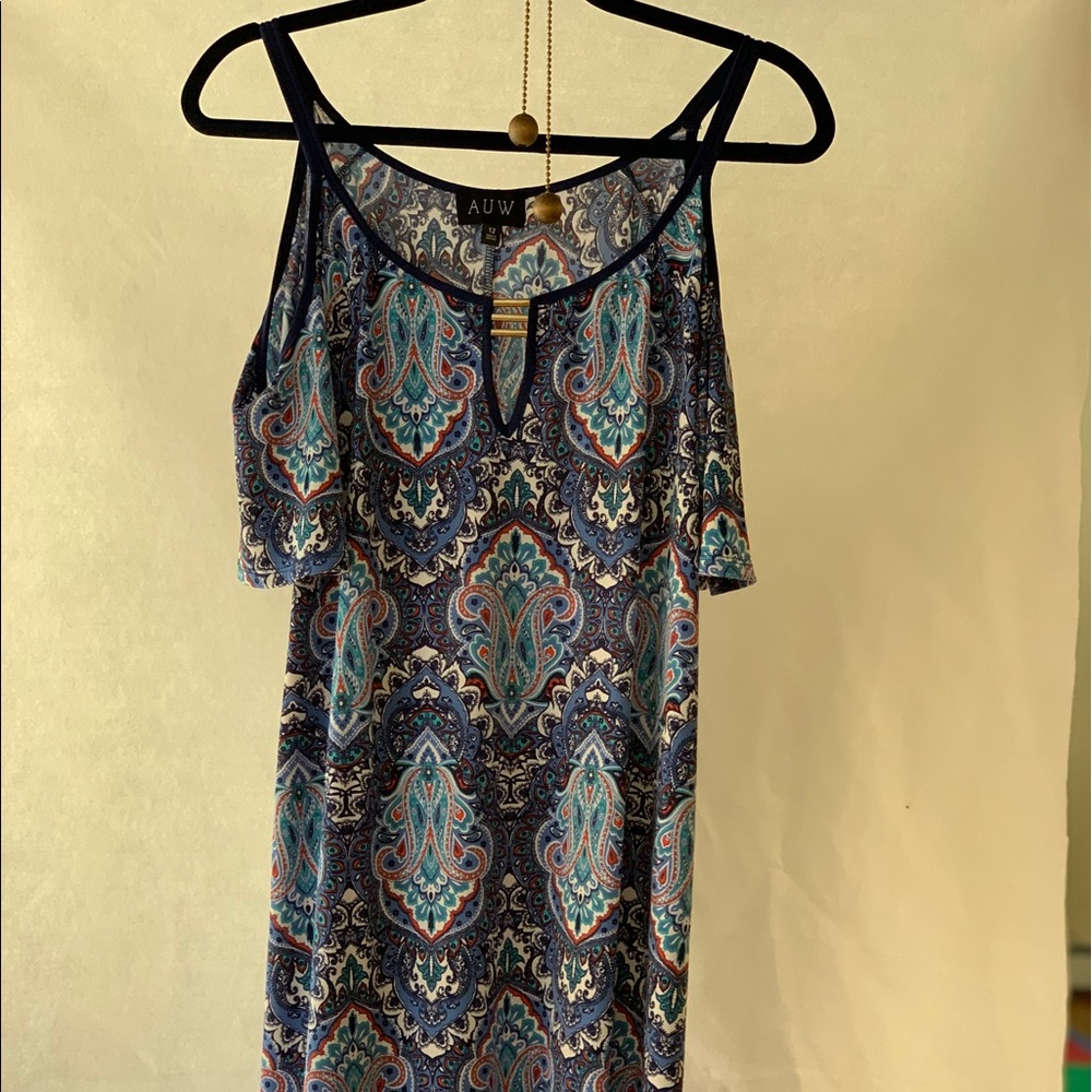 Womens Paisley Dress.  Size 12